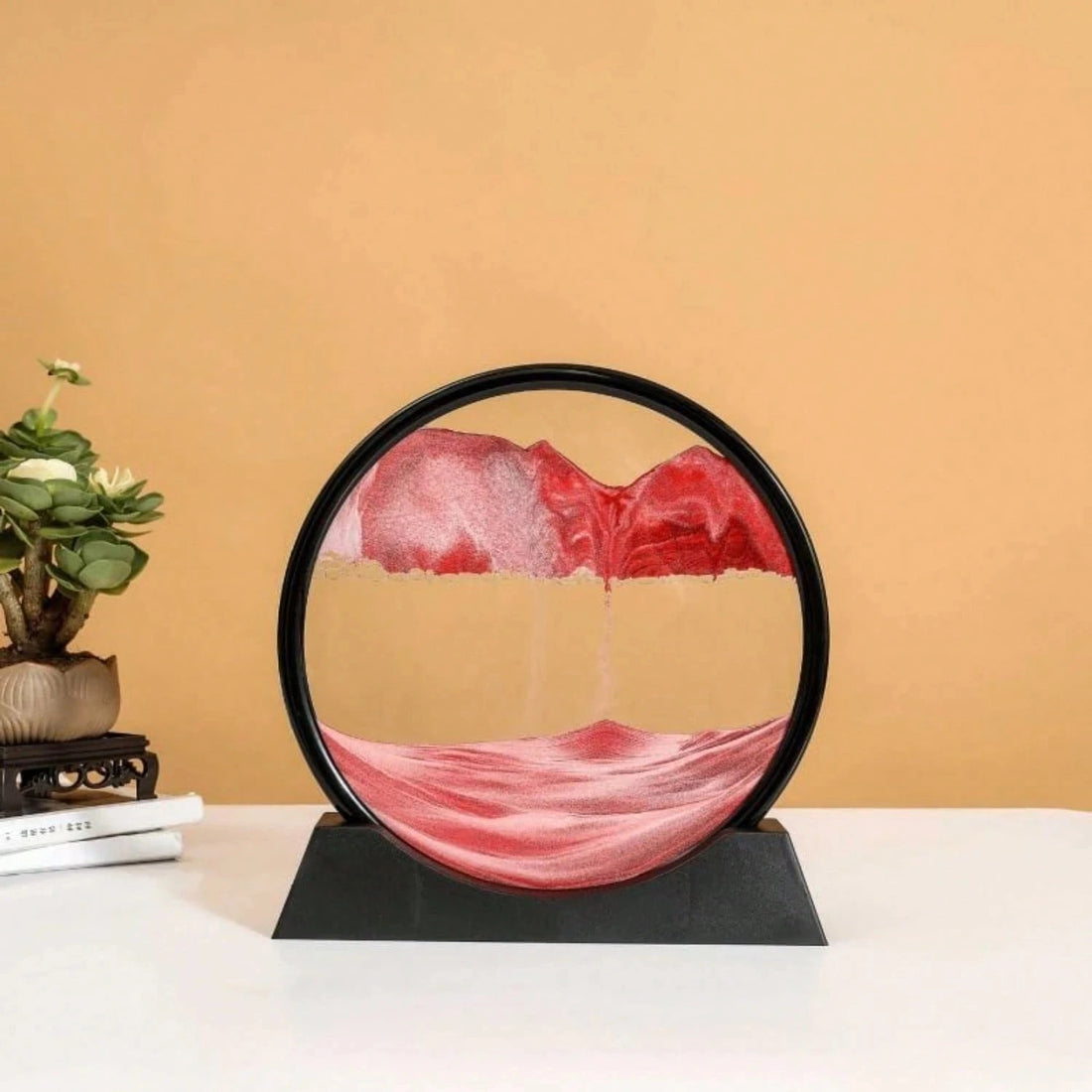 3D Hourglass Quicksand Moving Sand Art