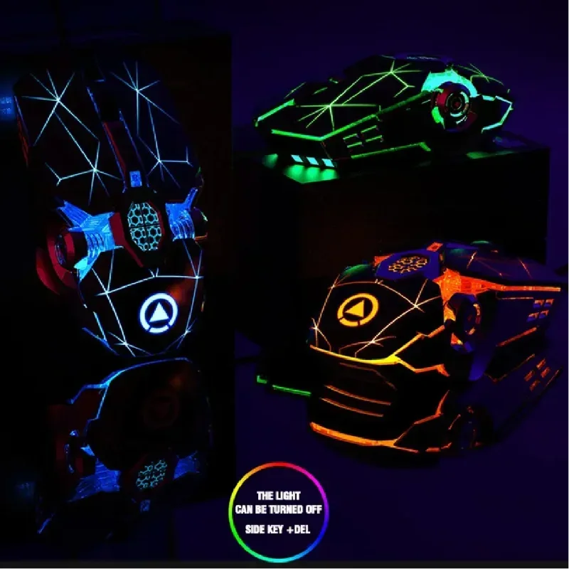 Electric Mechanical Keyboard And Mouse Set